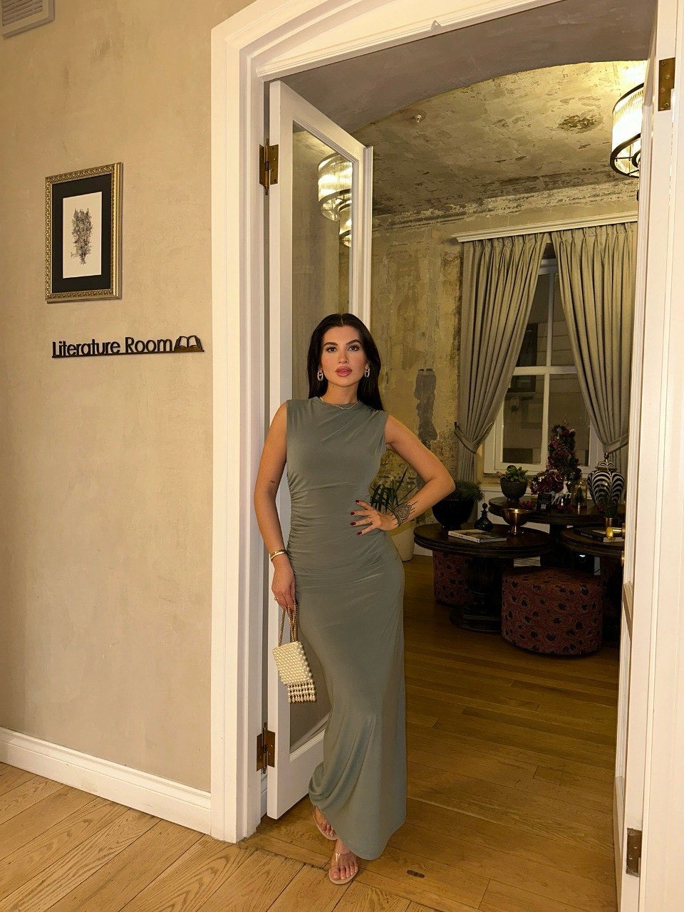 Robe GRACIEUSE - VERT