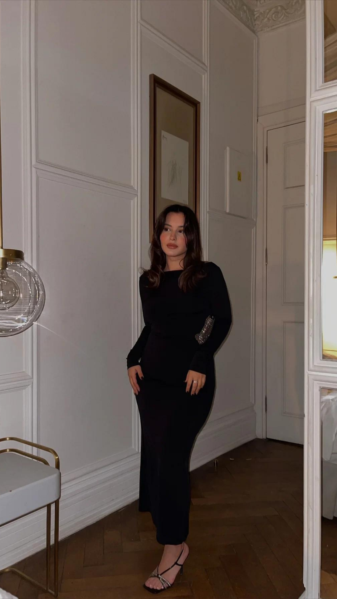 Robe ultra douce ouverture dos