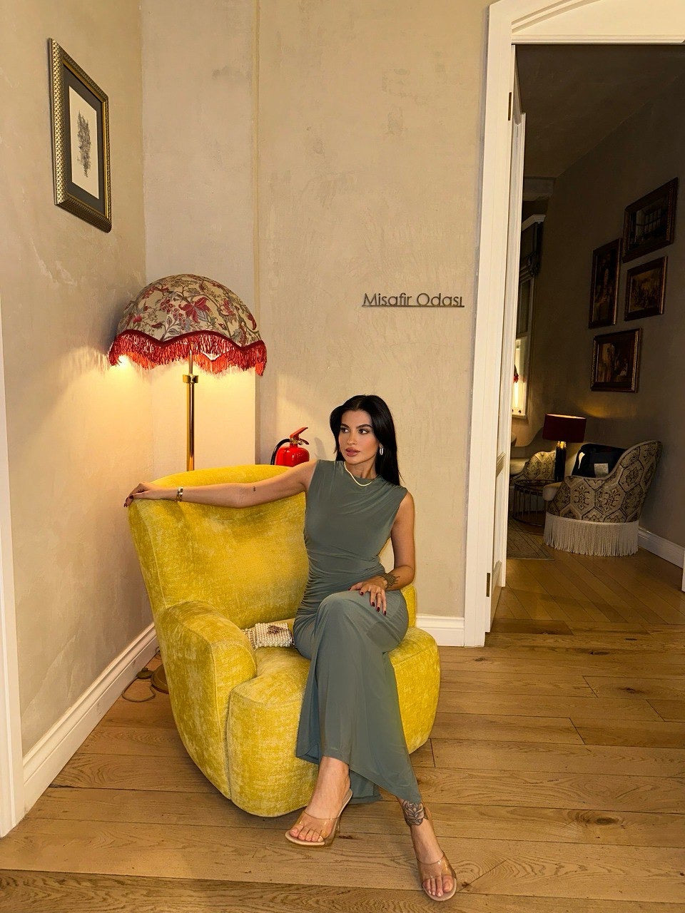 Robe GRACIEUSE - VERT